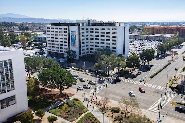 aerial view of college park